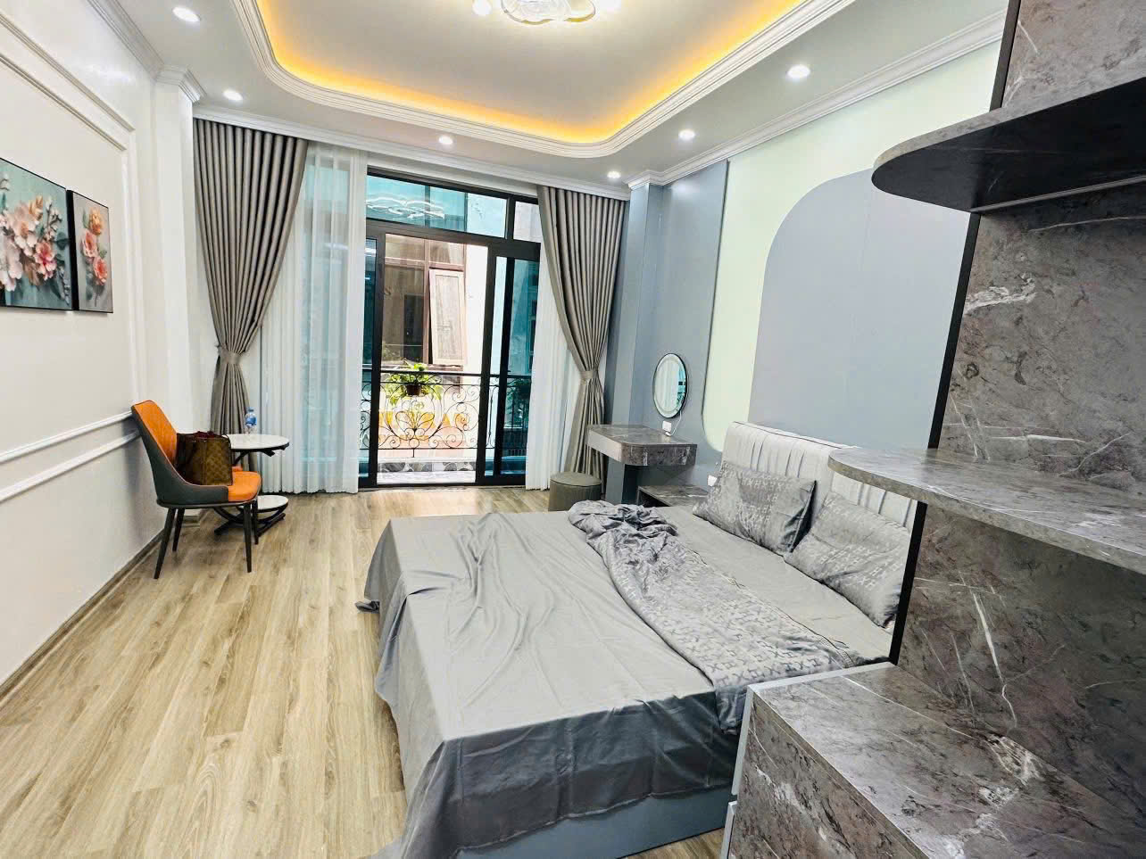 Cho thuê nhà nguyên căn mới kinh koong ngõ 69 Hoàng Văn Thái, 40m2 x 4 tầng, 5 PN, 16 Triệu - Ảnh 3